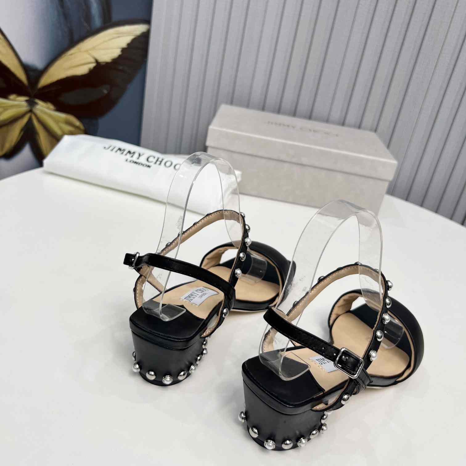 Jimmy Choo Aadra 45mm Sandals - EUR FASHION