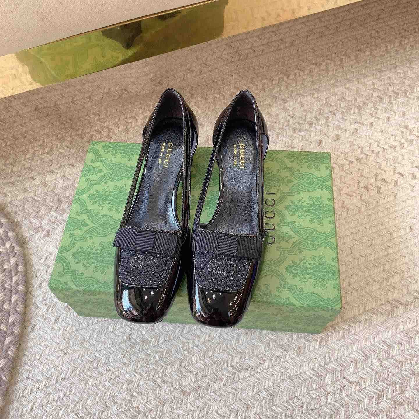 Gucci Women's Pump With GG Canvas - EUR FASHION