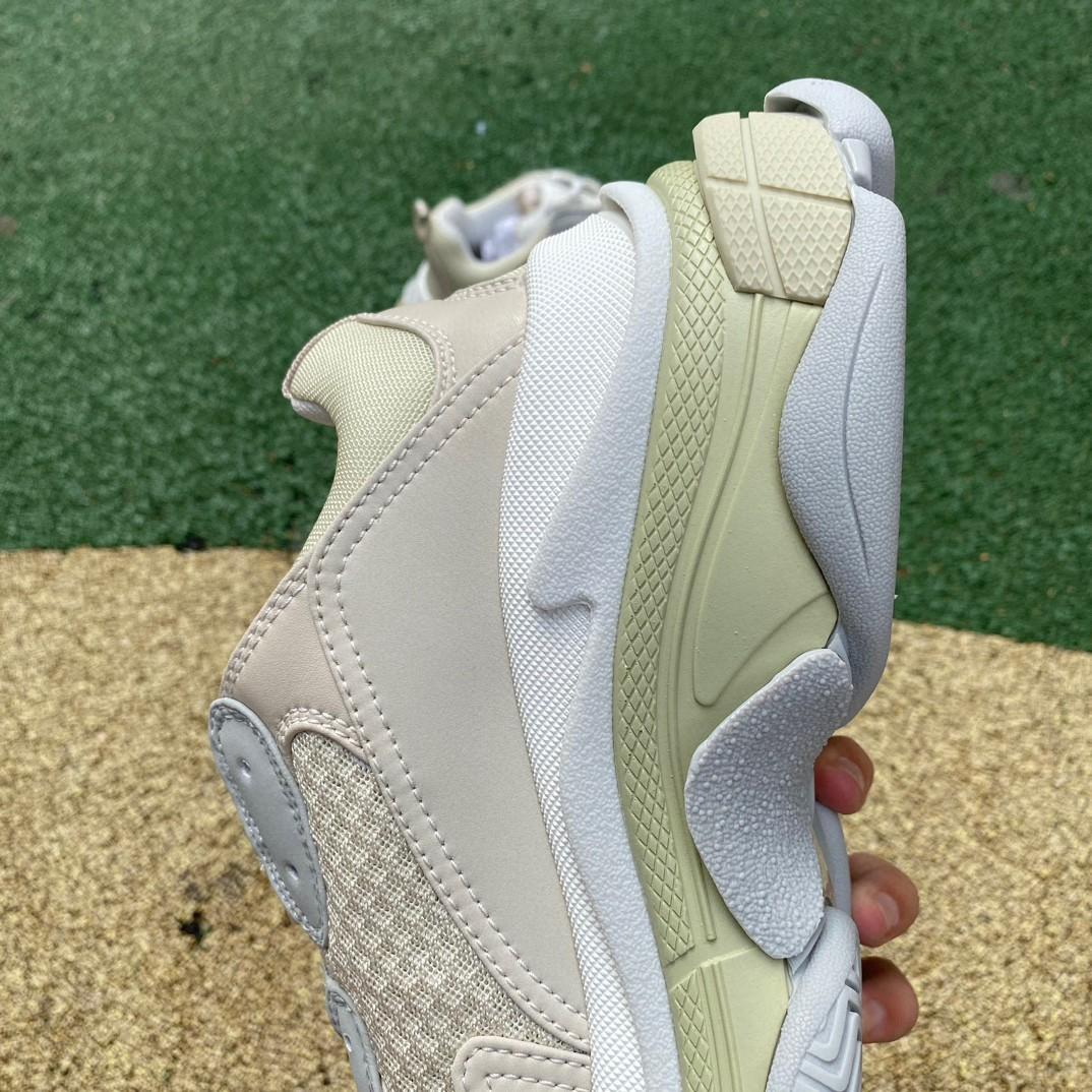 Balenciaga Triple S Sneaker In Off White - EUR FASHION