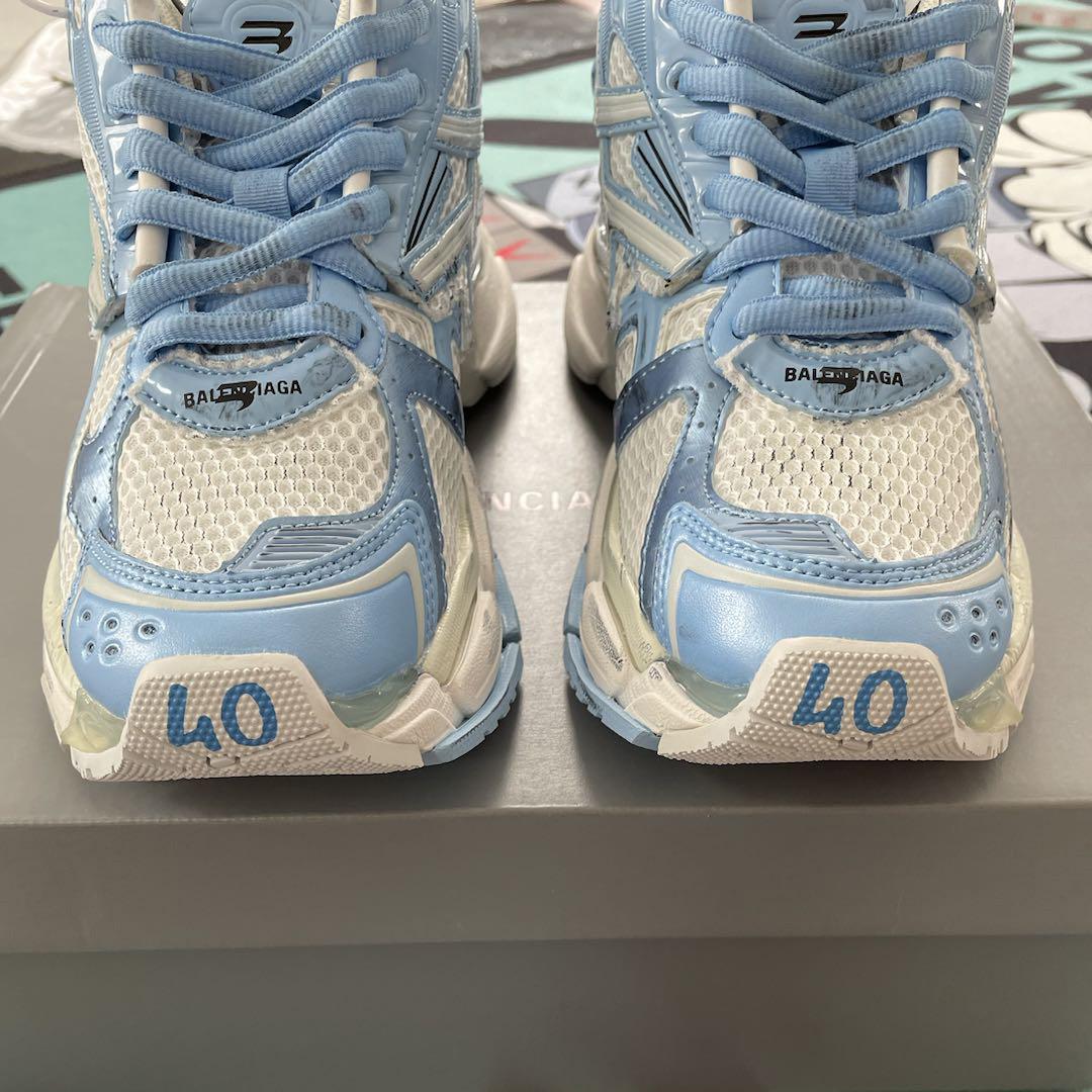 Balenciaga Runner Sneaker In Blue - EUR FASHION