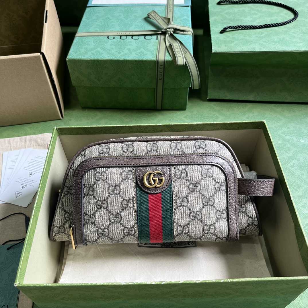 Gucci Ophidia GG Toiletry Case  (26.4-11-2cm) - EUR FASHION