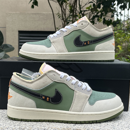 Air Jordan 1 Low Craft SE “Light Olive” Sneaker      FD6819-300 - EUR FASHION