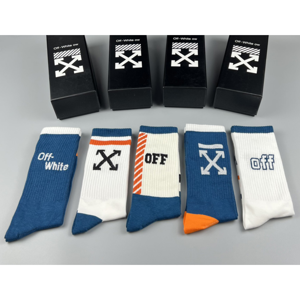 Off White Socks/Box - EUR FASHION