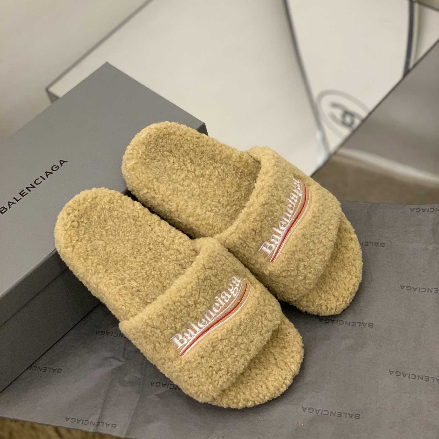 Balenciaga Terry Slide Sandal - EUR FASHION