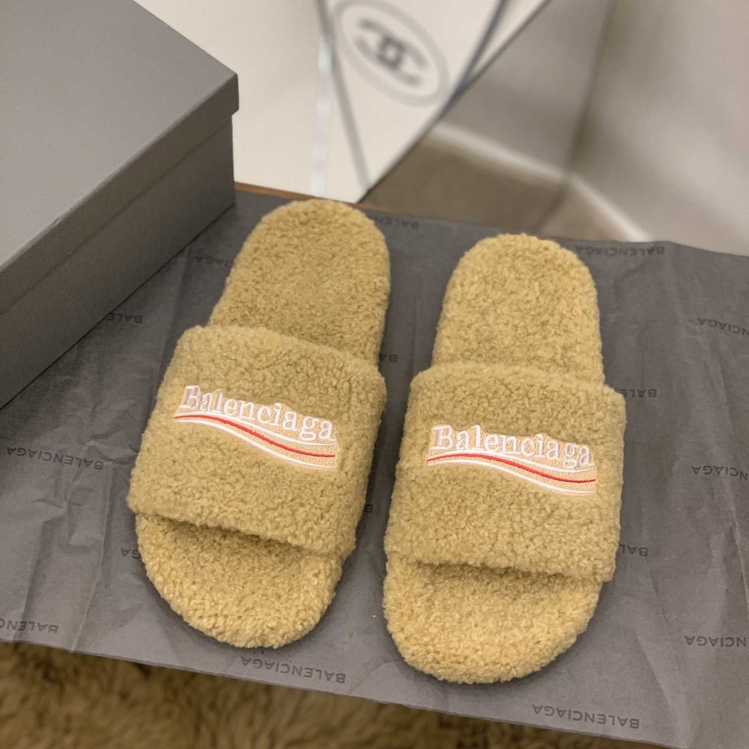 Balenciaga Terry Slide Sandal - EUR FASHION