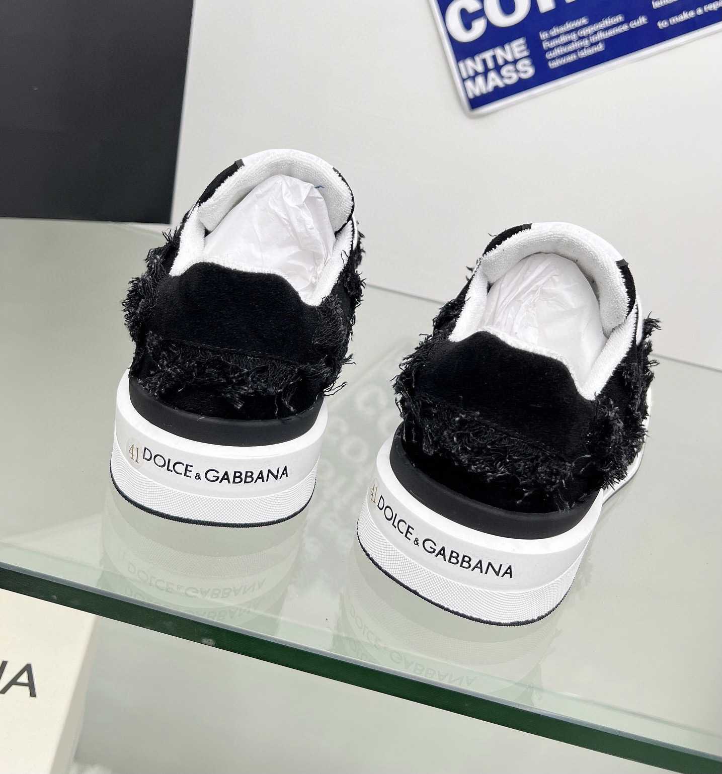 Dolce & Gabbana Denim New Roma Sneakers - EUR FASHION