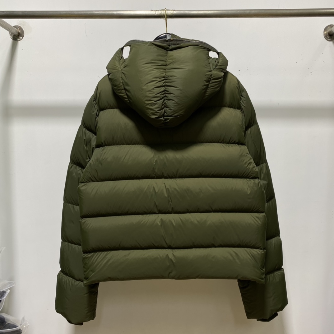 Rick Owens Short Down Jacket - EUR FASHION