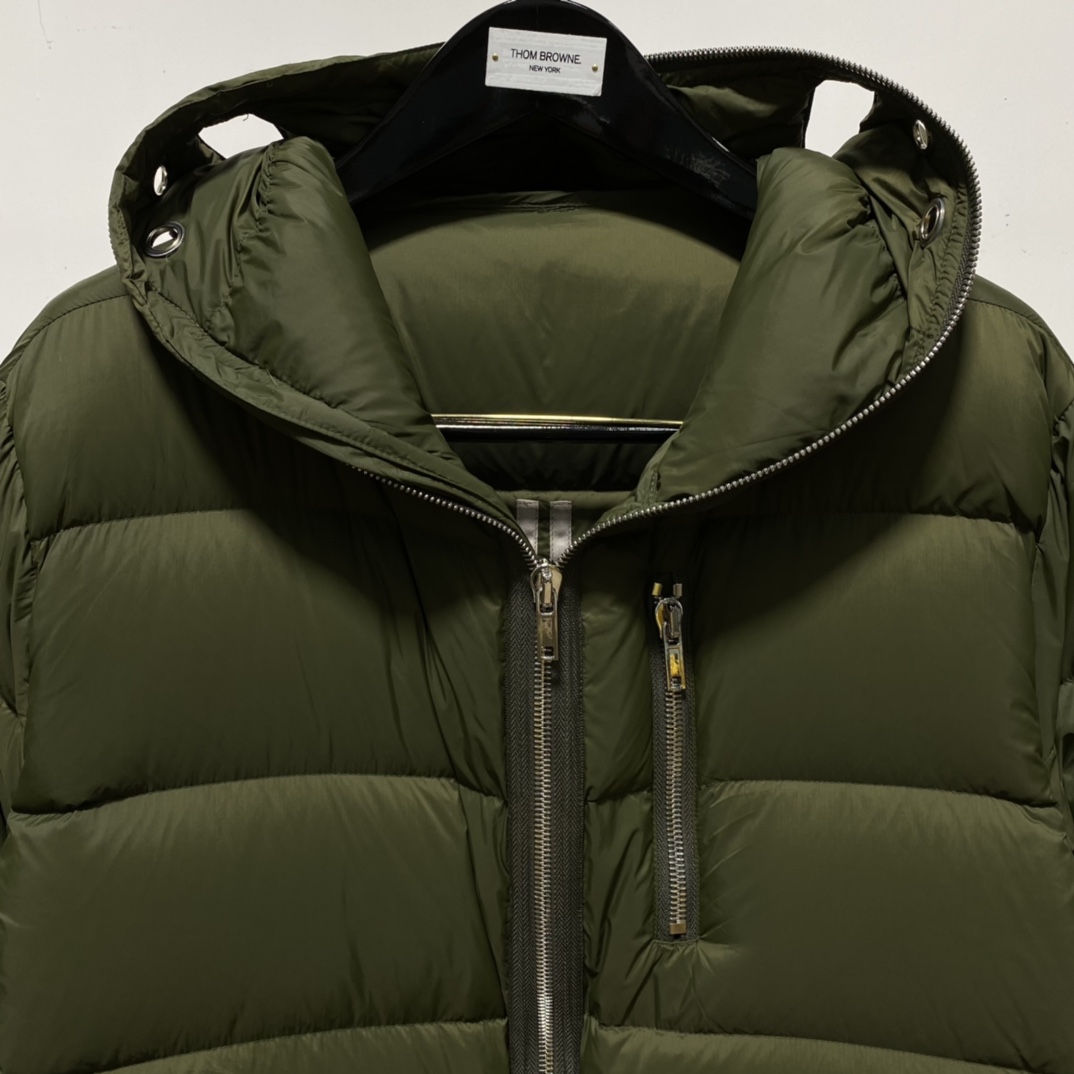 Rick Owens Short Down Jacket - EUR FASHION