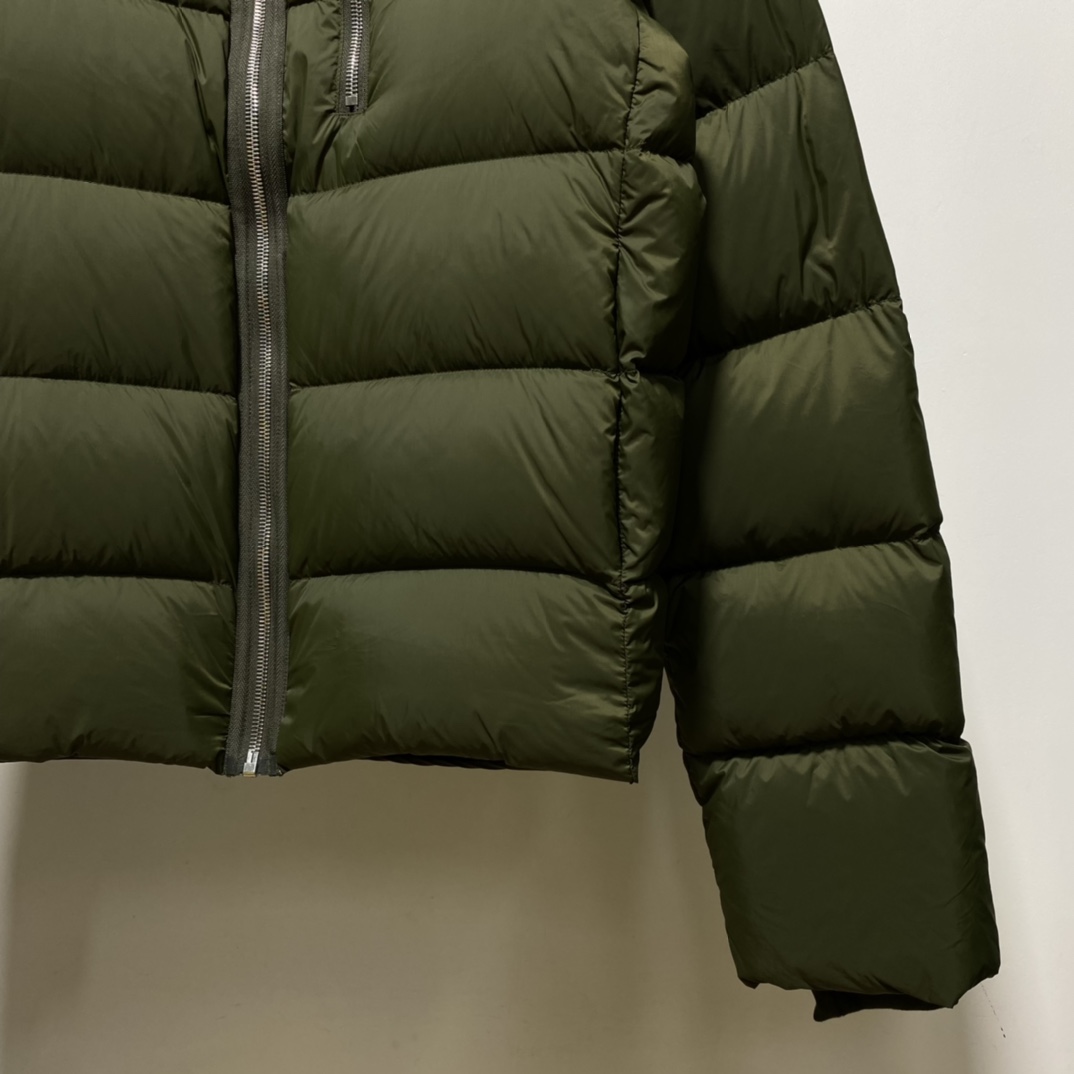 Rick Owens Short Down Jacket - EUR FASHION