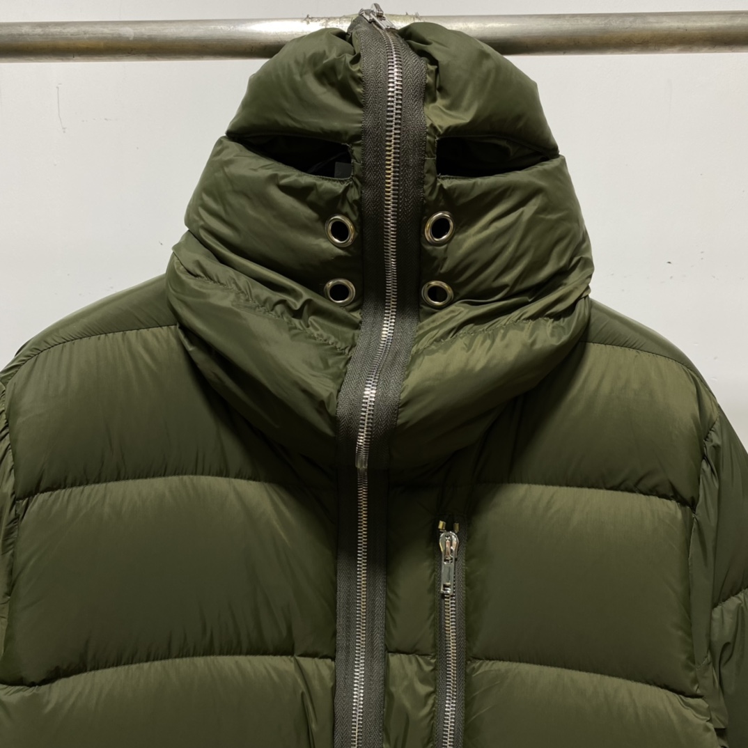 Rick Owens Short Down Jacket - EUR FASHION