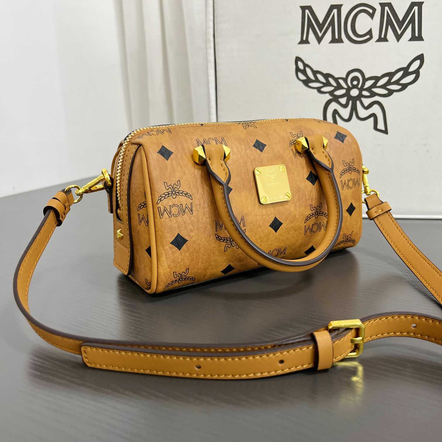 MCM 'Boston' Mini Bag (18*8*9.5cm) - EUR FASHION