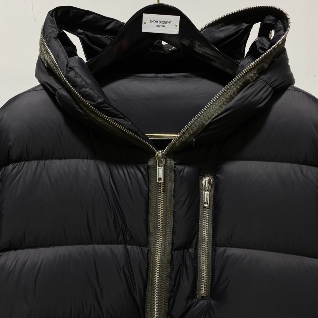 Rick Owens Short Down Jacket - EUR FASHION