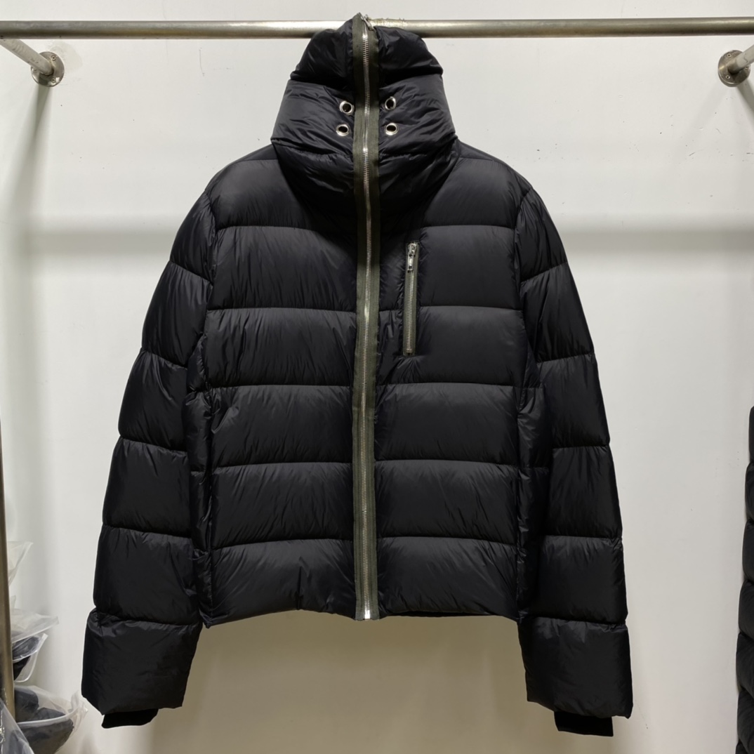 Rick Owens Short Down Jacket - EUR FASHION