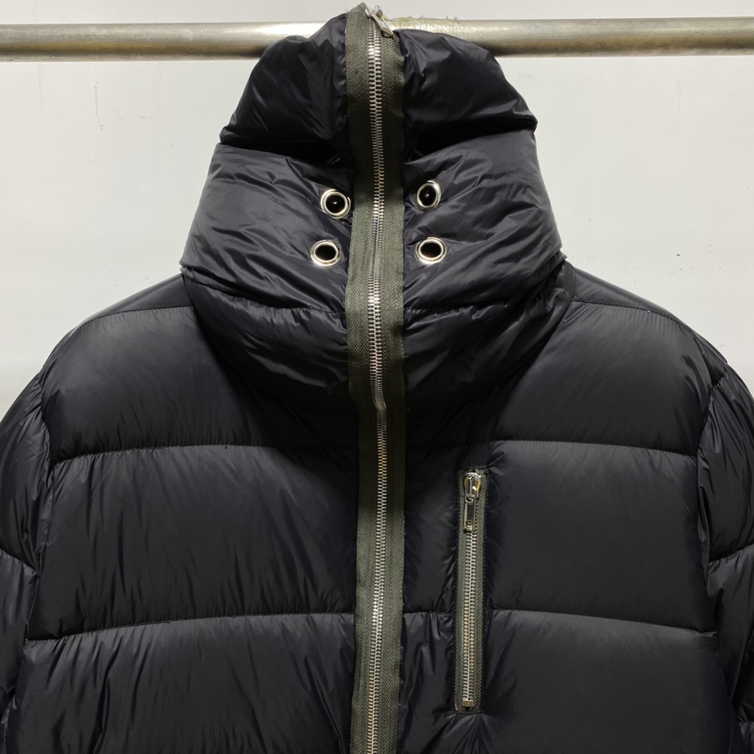 Rick Owens Short Down Jacket - EUR FASHION