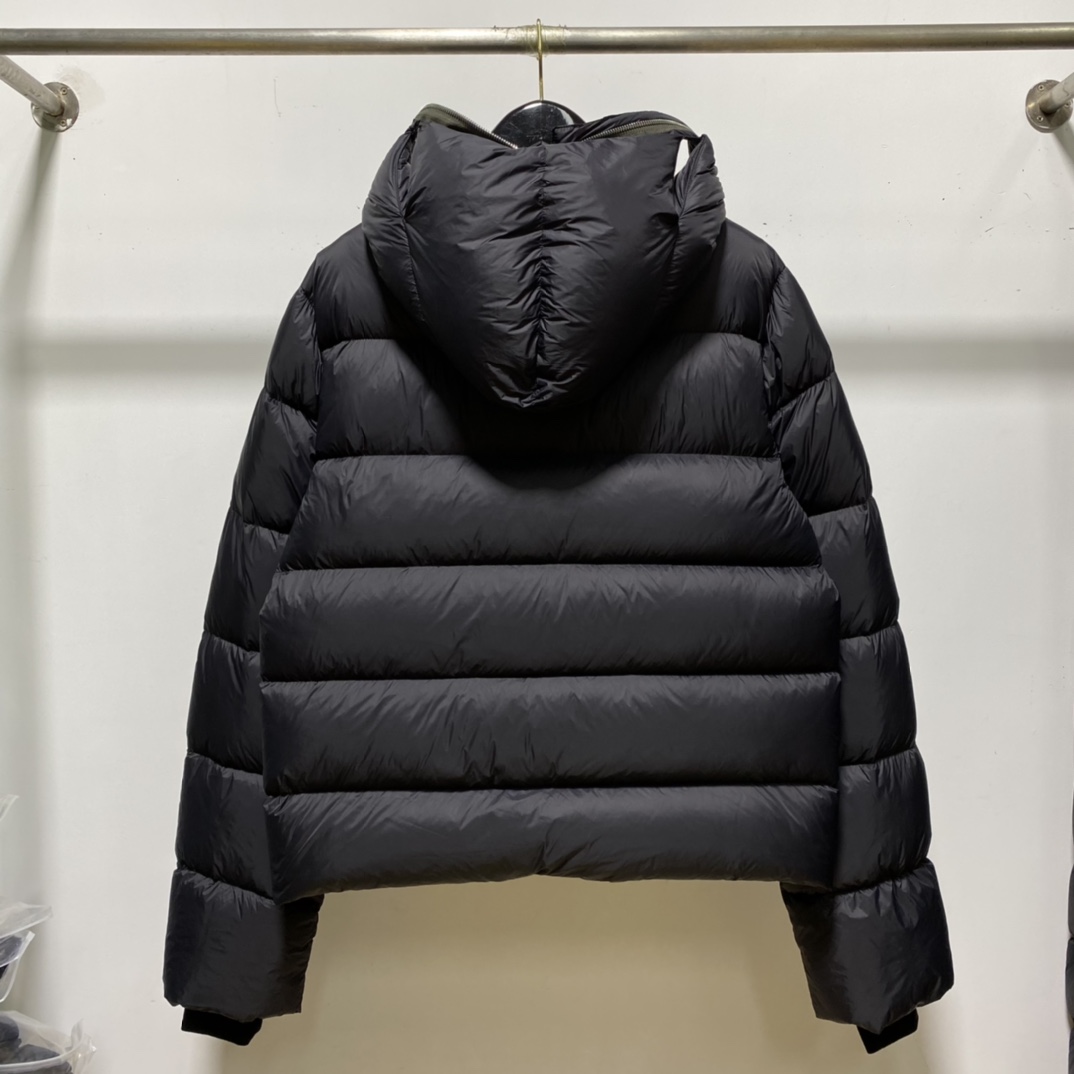 Rick Owens Short Down Jacket - EUR FASHION