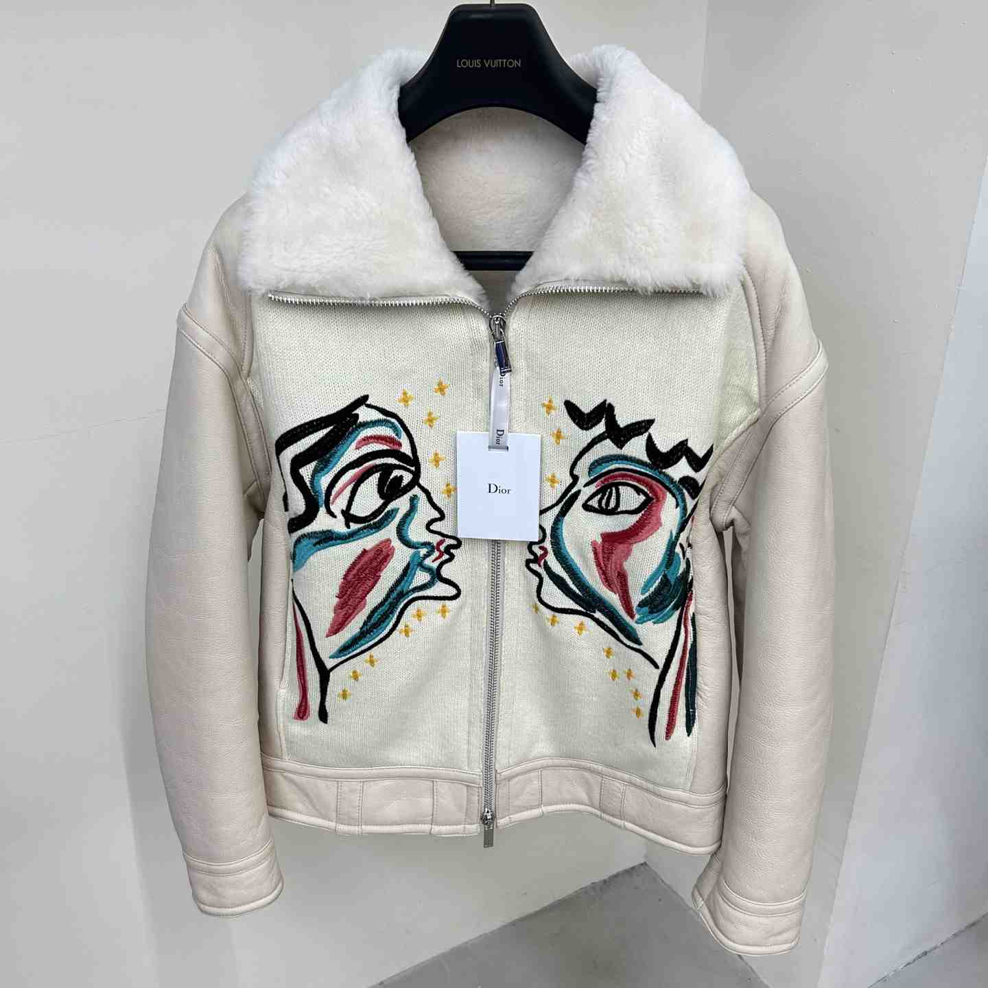 Dior And Duncan Grant And Charleston Aviator Jacket - EUR FASHION