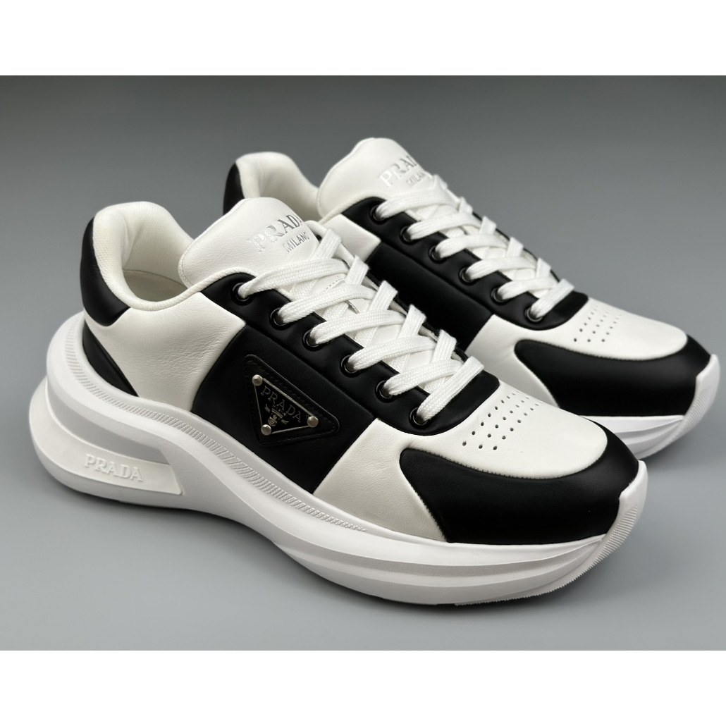 Prada Leather Sneakers(upon uk size) - EUR FASHION