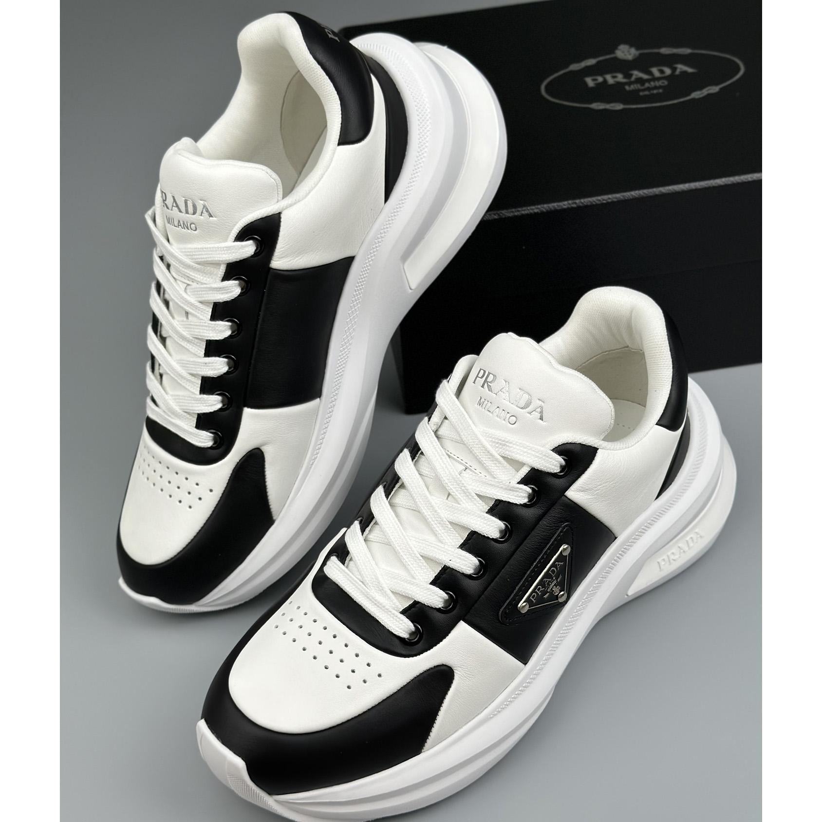 Prada Leather Sneakers(upon uk size) - EUR FASHION