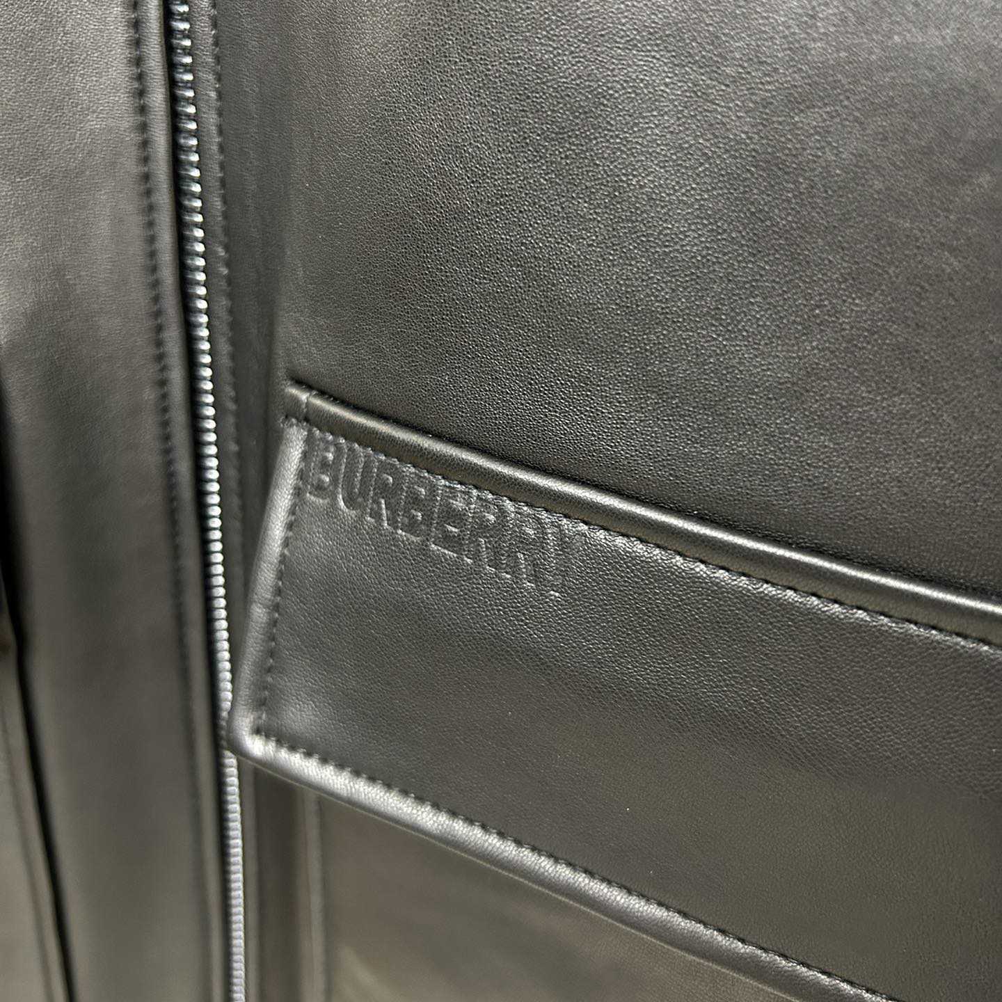 Burberry Leather Jacket   - EUR FASHION