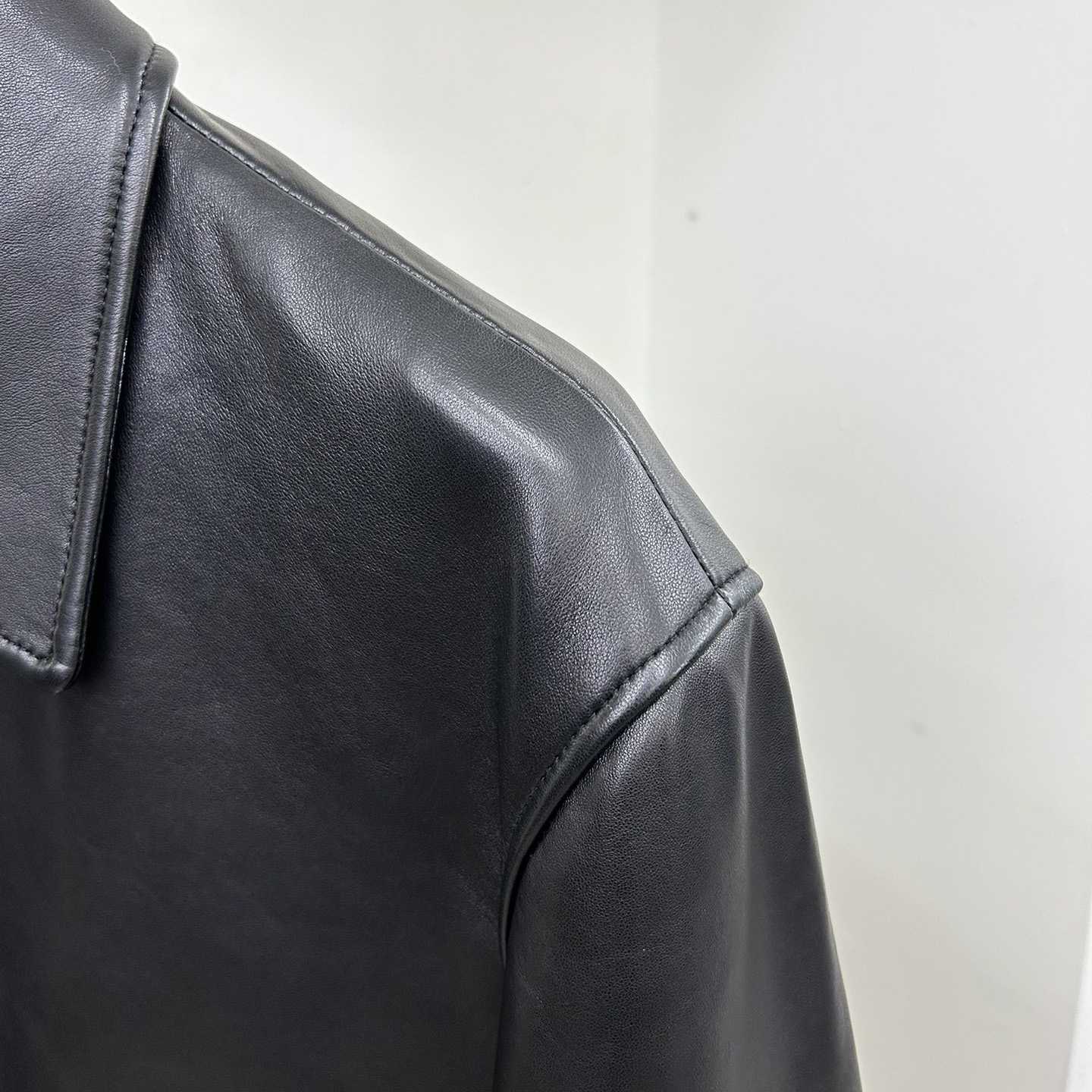 Burberry Leather Jacket   - EUR FASHION