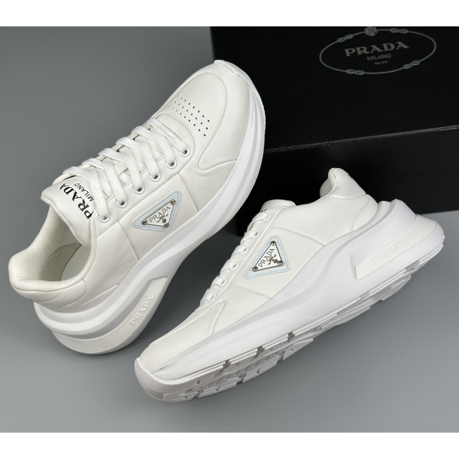 Prada Leather Sneakers(upon uk size) - EUR FASHION