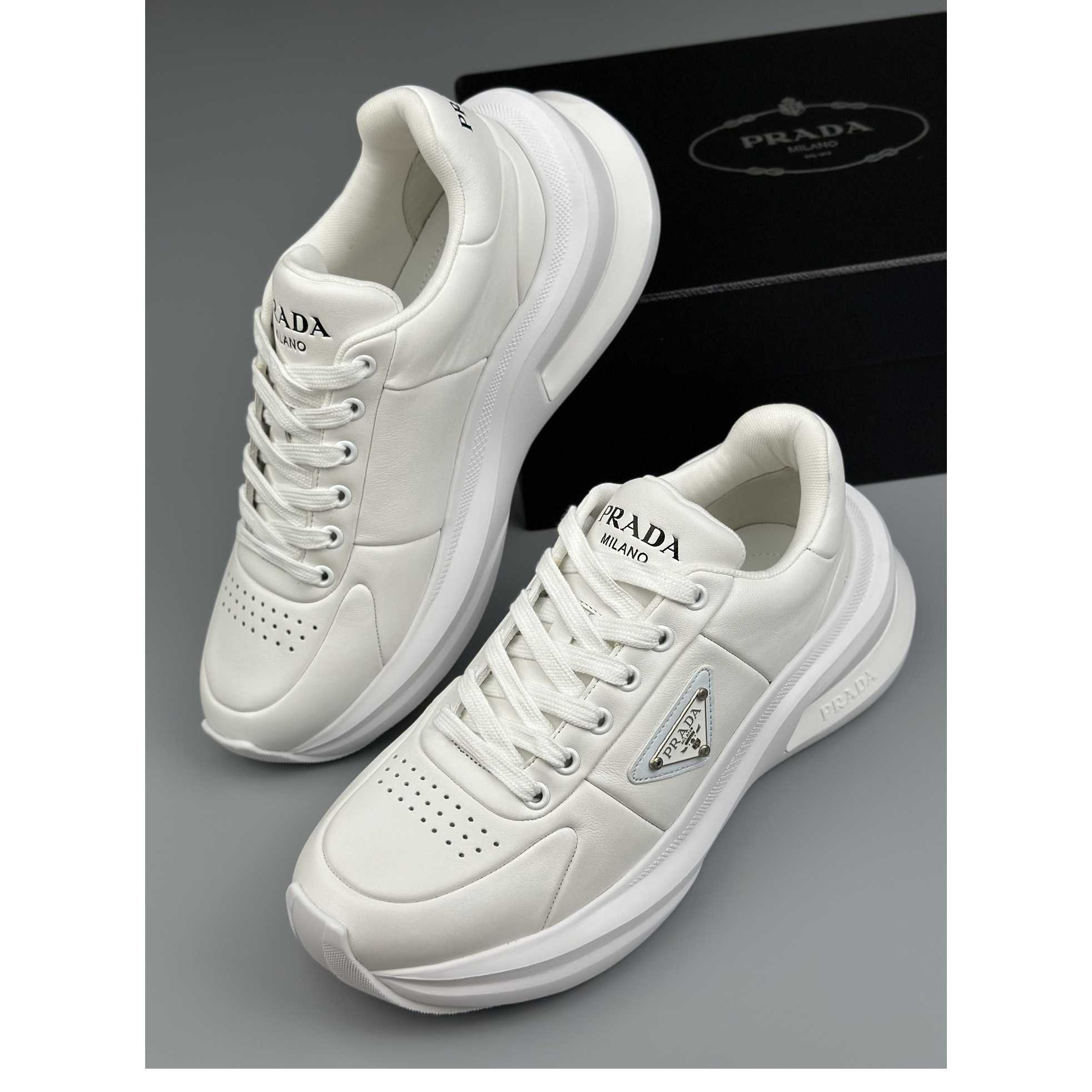 Prada Leather Sneakers(upon uk size) - EUR FASHION