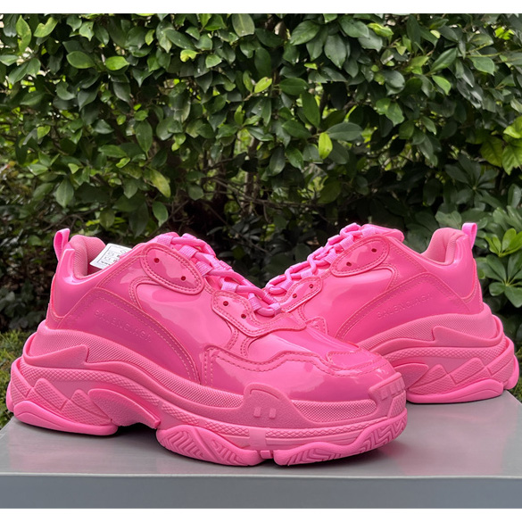 Balenciaga Triple S Sneaker In Pink Rubber - EUR FASHION