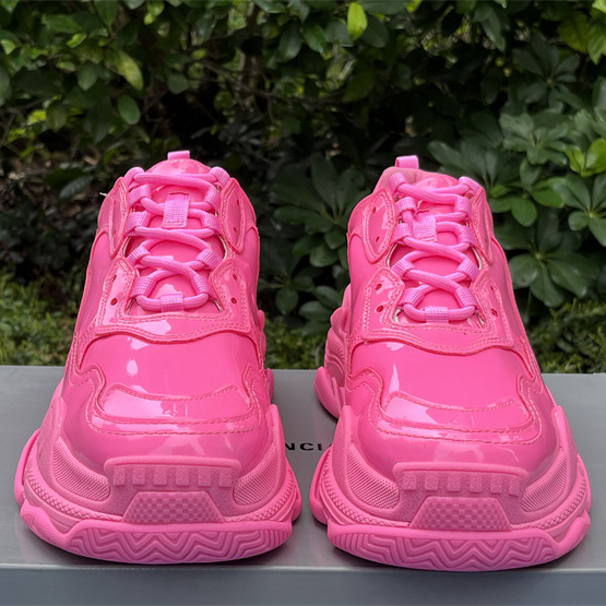 Balenciaga Triple S Sneaker In Pink Rubber - EUR FASHION