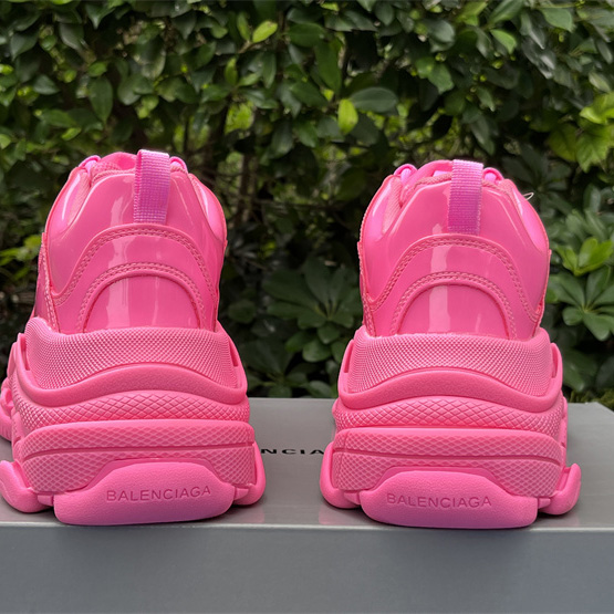 Balenciaga Triple S Sneaker In Pink Rubber - EUR FASHION