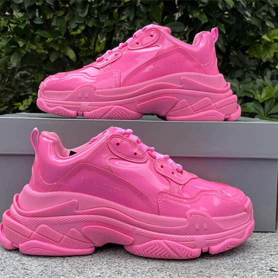 Balenciaga Triple S Sneaker In Pink Rubber - EUR FASHION