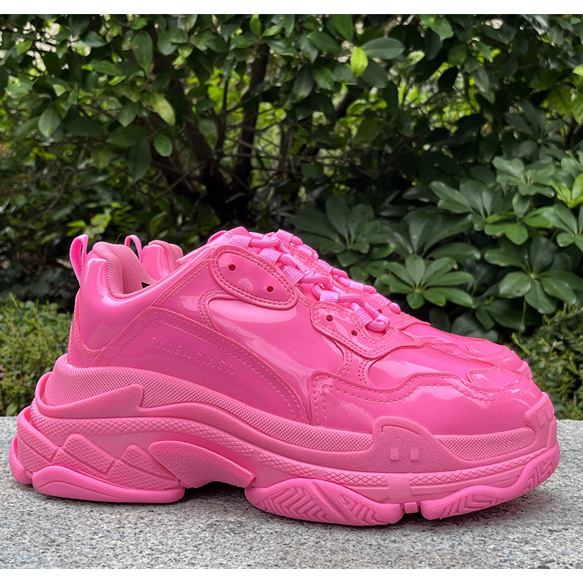 Balenciaga Triple S Sneaker In Pink Rubber - EUR FASHION