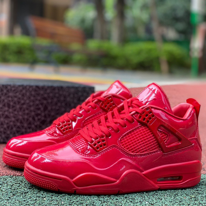 Air Jordan 4 Lab4 Red Sneakers    719864-600 - EUR FASHION