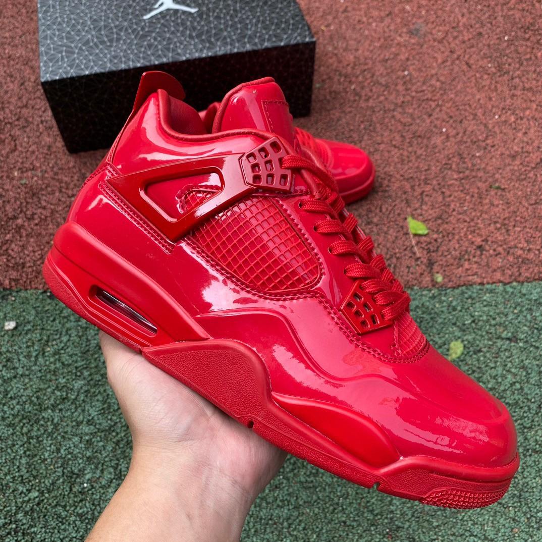 Air Jordan 4 Lab4 Red Sneakers    719864-600 - EUR FASHION