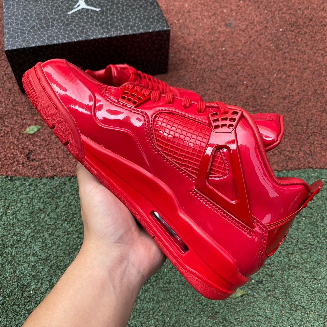 Air Jordan 4 Lab4 Red Sneakers    719864-600 - EUR FASHION