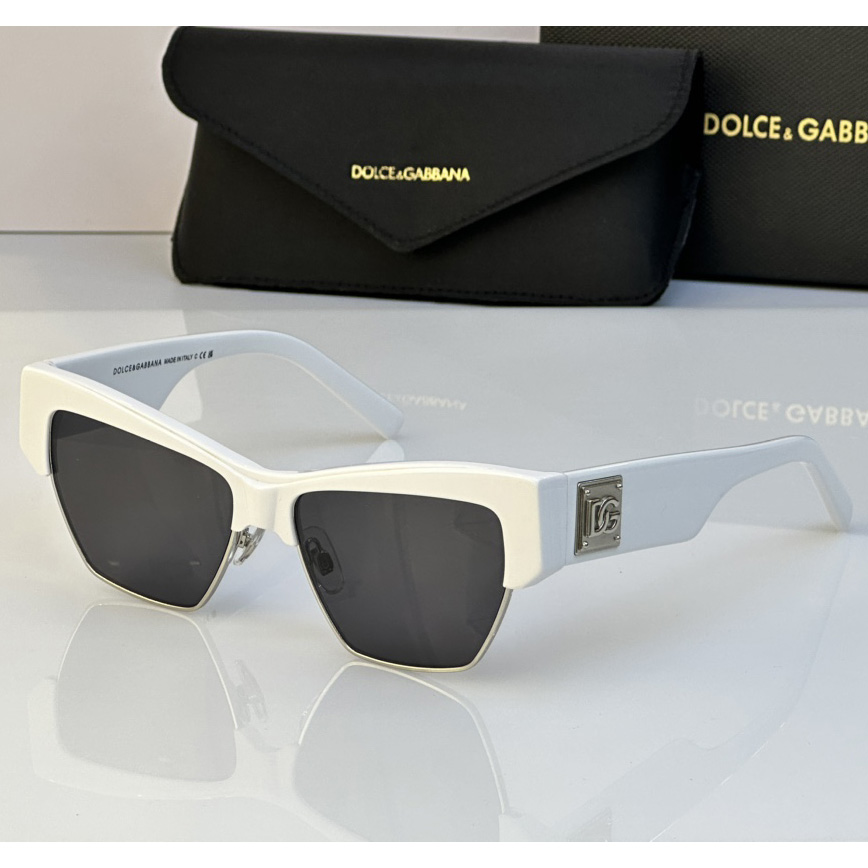 Dolce & Gabbana Logo-plaque Cat-eye Sunglasses   DG4415 - EUR FASHION