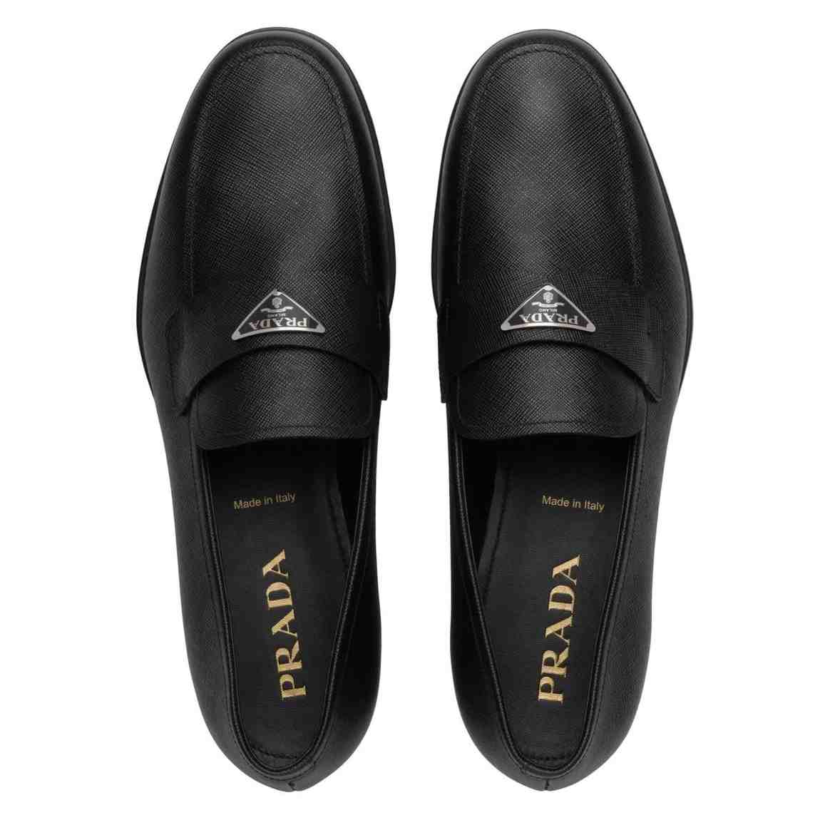 Prada Triangle Logo Loafers(Upon UK Size) - EUR FASHION