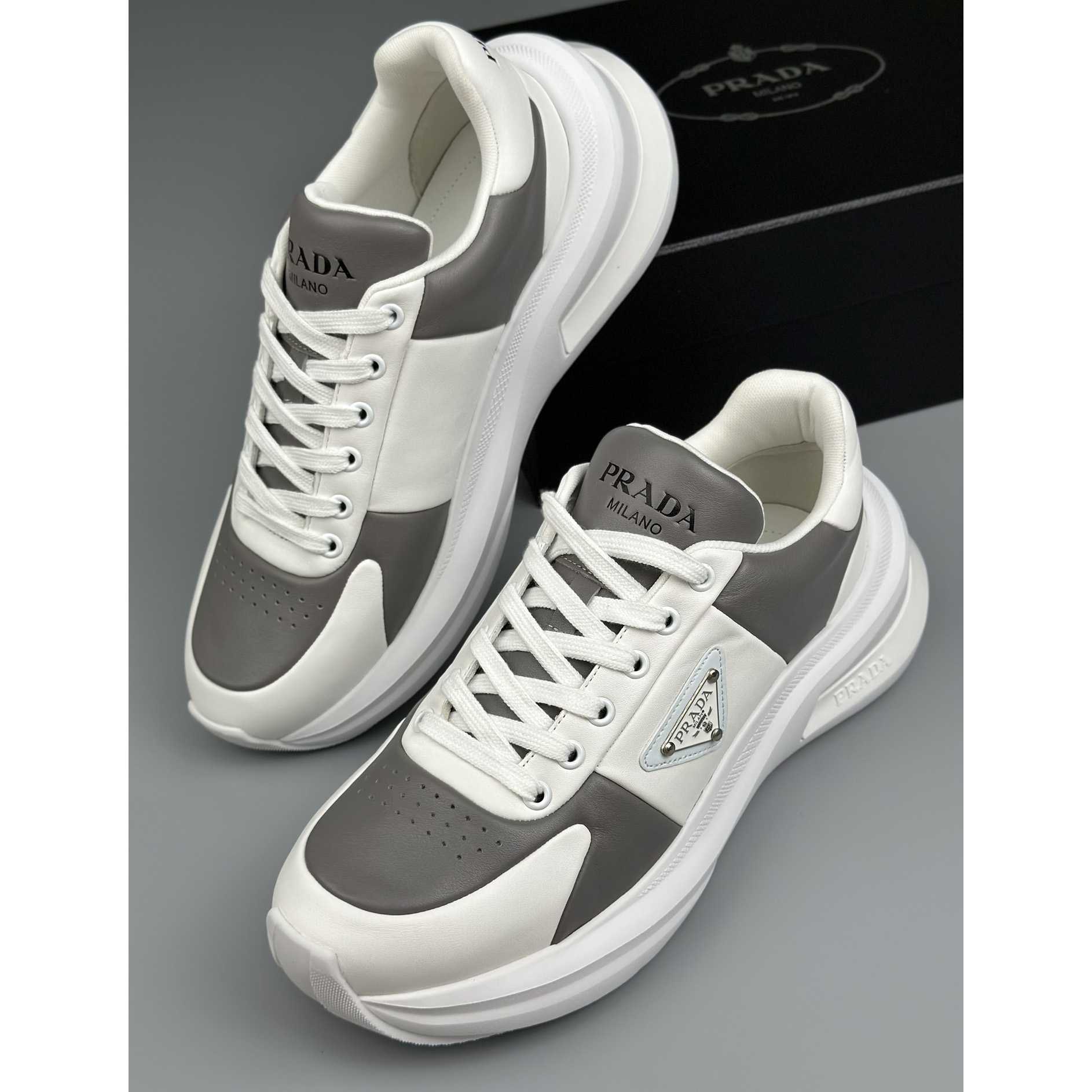 Prada Leather Sneakers(upon uk size) - EUR FASHION