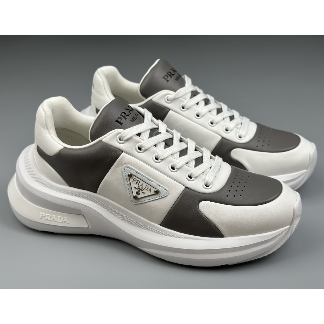 Prada Leather Sneakers(upon uk size) - EUR FASHION