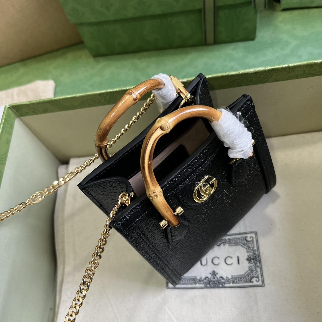 Gucci Diana Super Mini Bag (16.5x 12x 6cm) - EUR FASHION