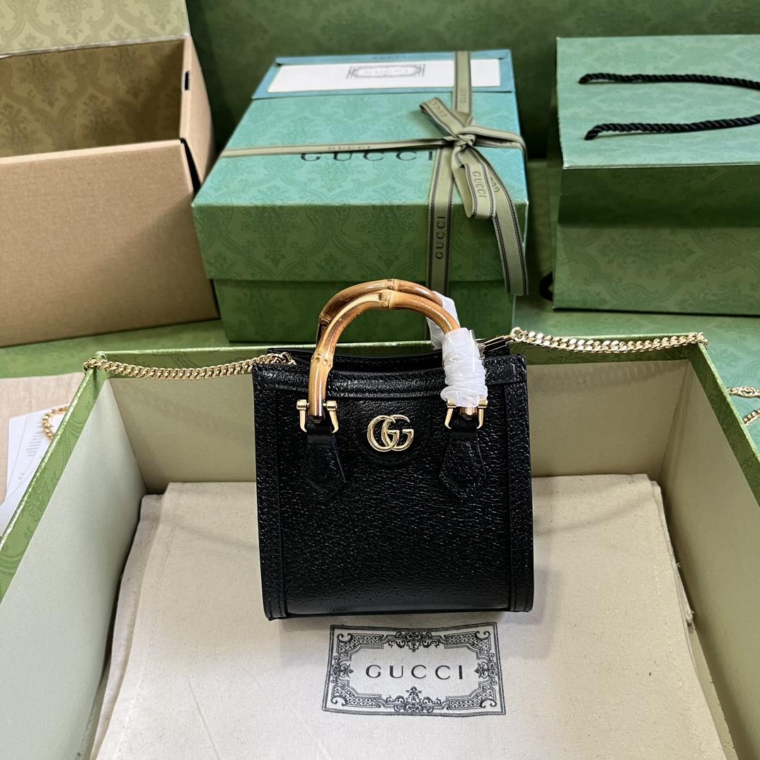 Gucci Diana Super Mini Bag (16.5x 12x 6cm) - EUR FASHION