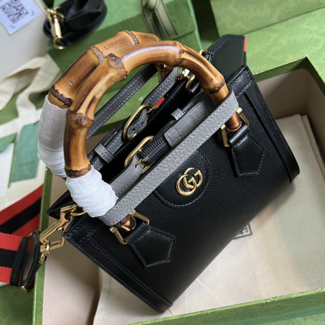 Gucci Diana Mini Tote Bag(20*16*10cm) - EUR FASHION