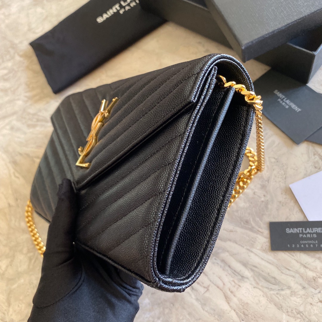 Saint Laurent Chain Wallet (22.5*14*4cm) - EUR FASHION