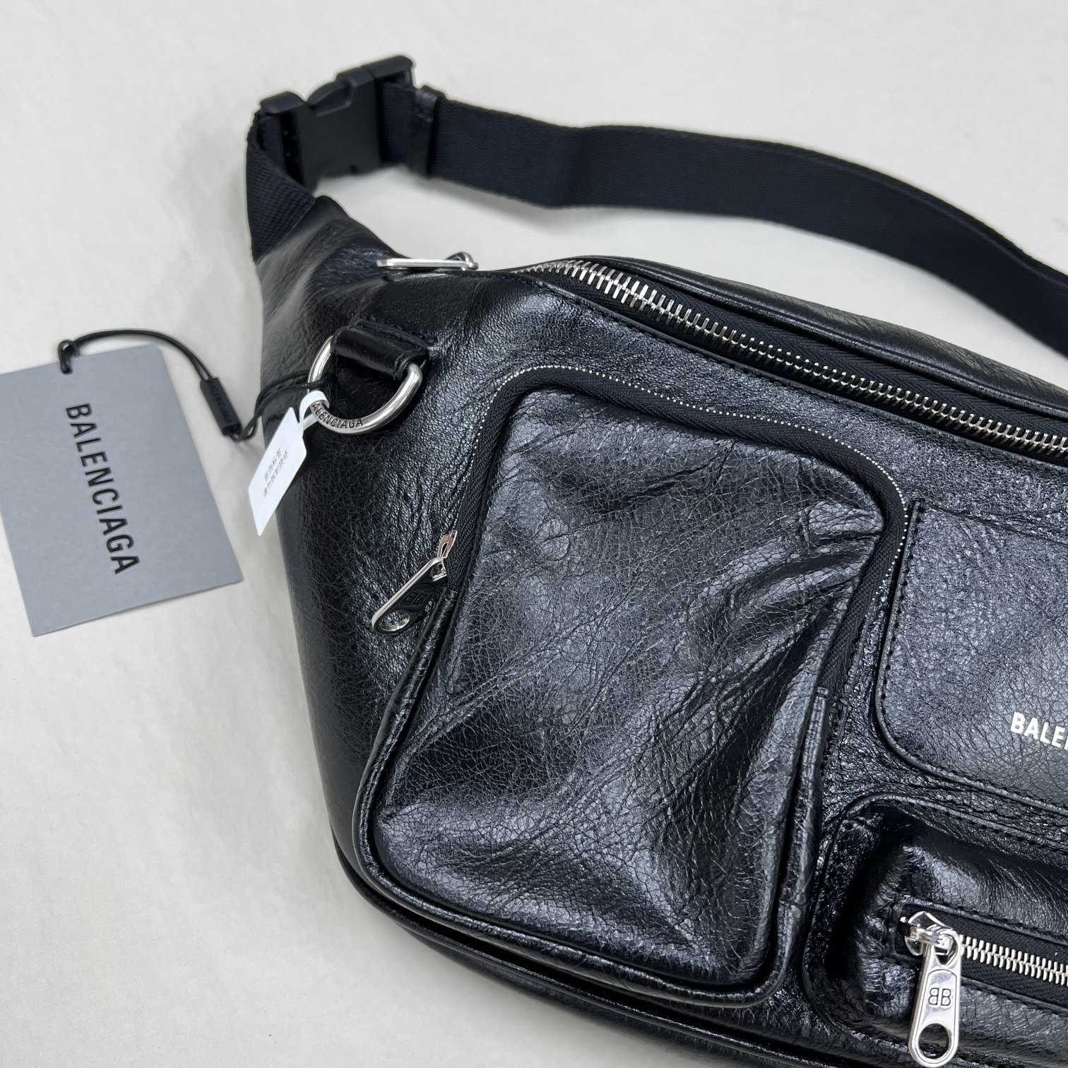 Balenciaga Superbusy Beltpack In Black - EUR FASHION