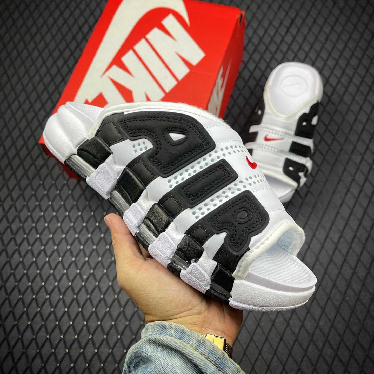 Nike Air More Uptempo Slide   FN3437-160  - EUR FASHION