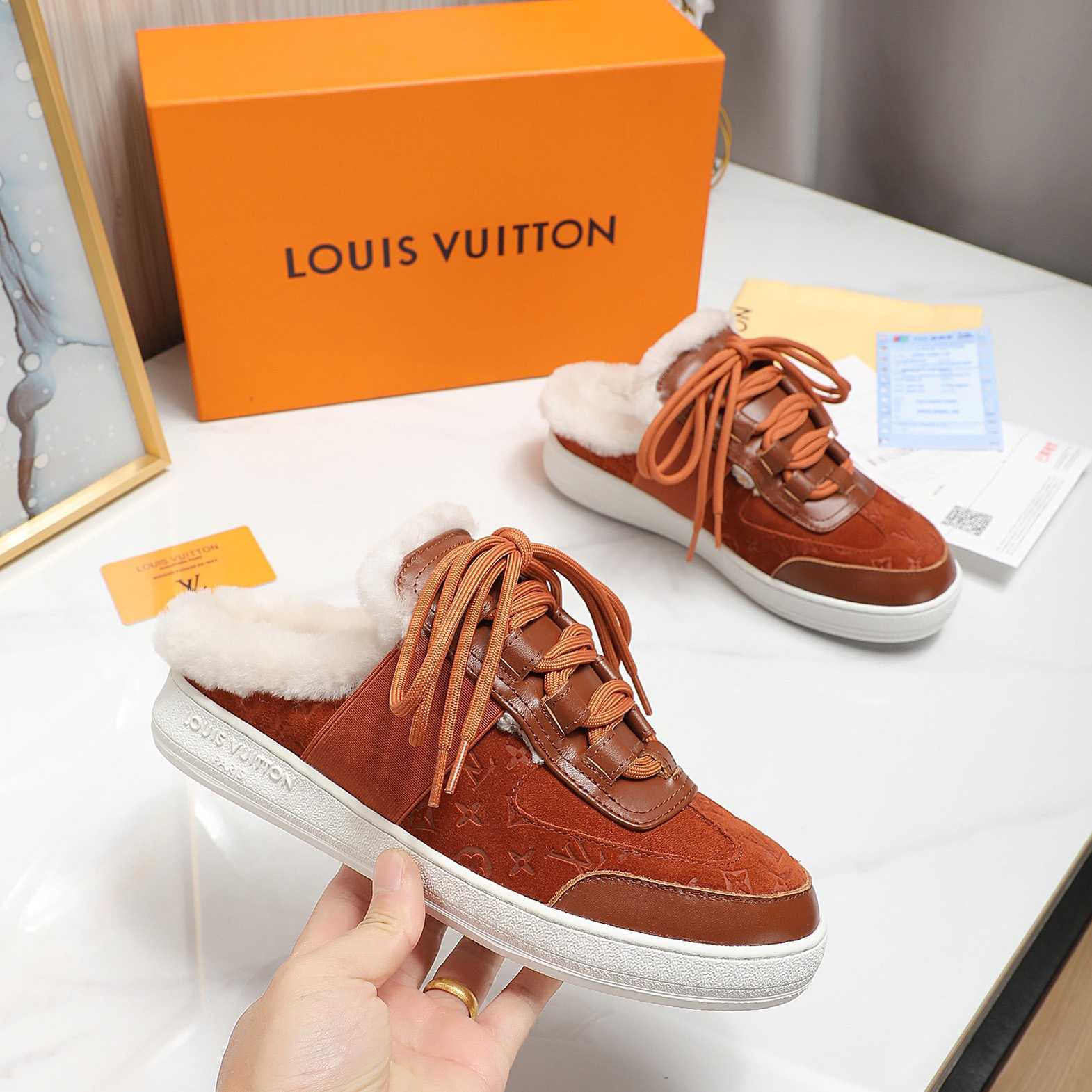 Louis Vuitton Lous Open Back Sneaker - EUR FASHION