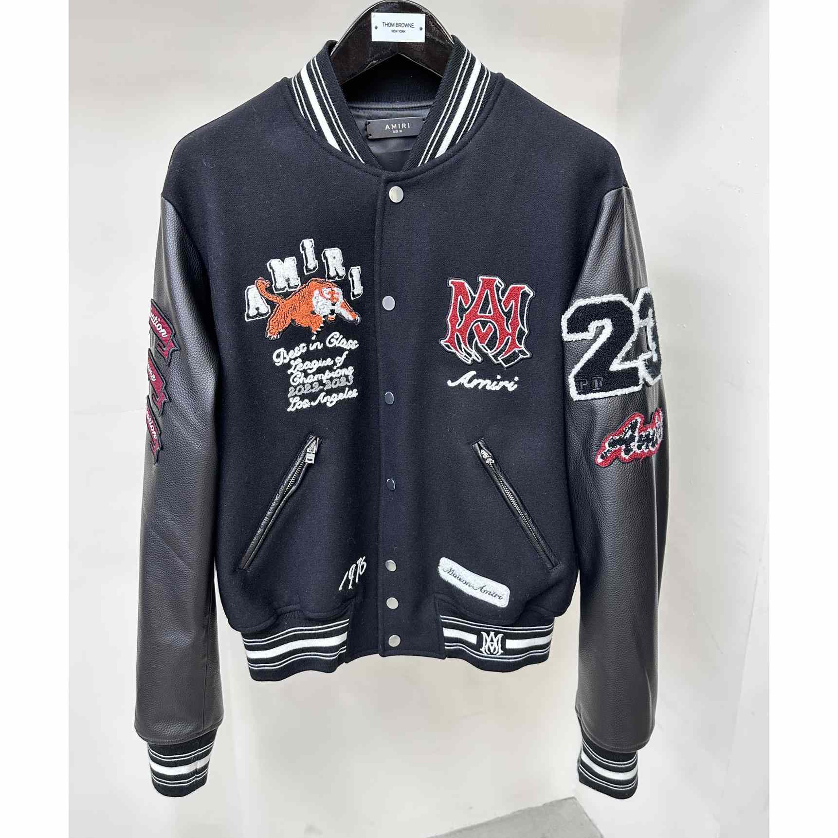 Amiri Bones Varsity Jacket - EUR FASHION