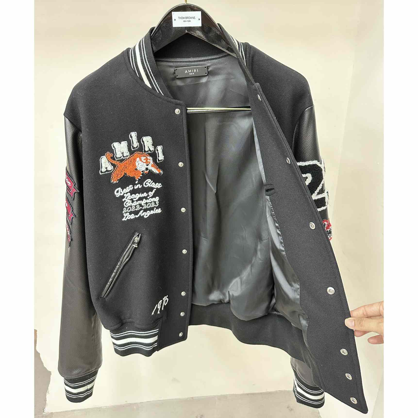 Amiri Bones Varsity Jacket - EUR FASHION