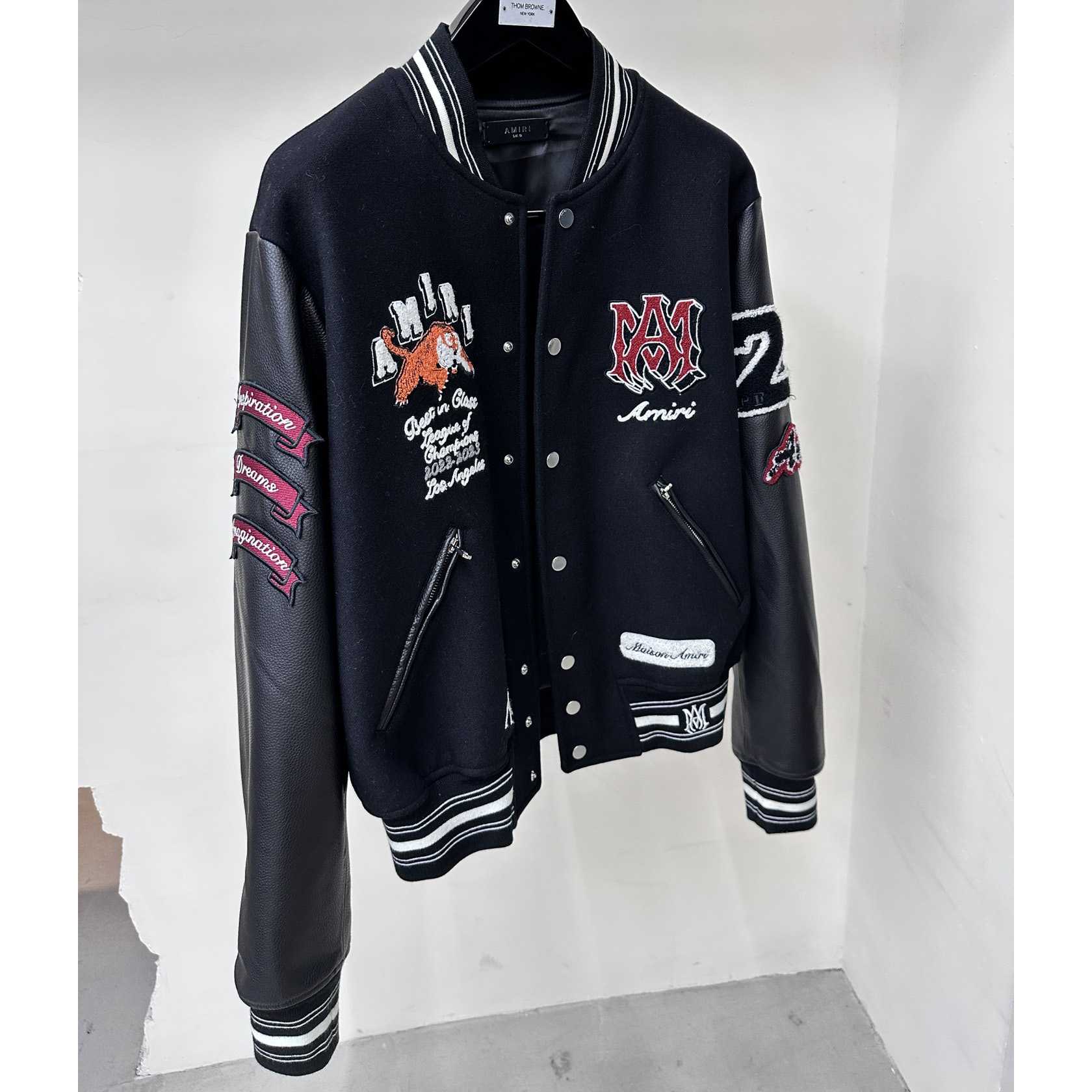 Amiri Bones Varsity Jacket - EUR FASHION