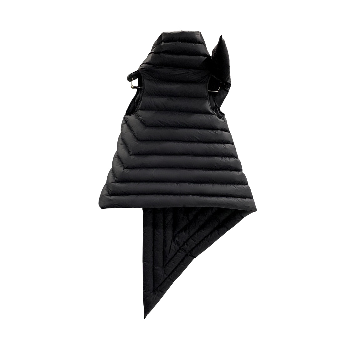 Rick Owens FW23 Luxor Gleam Vest In Black - EUR FASHION