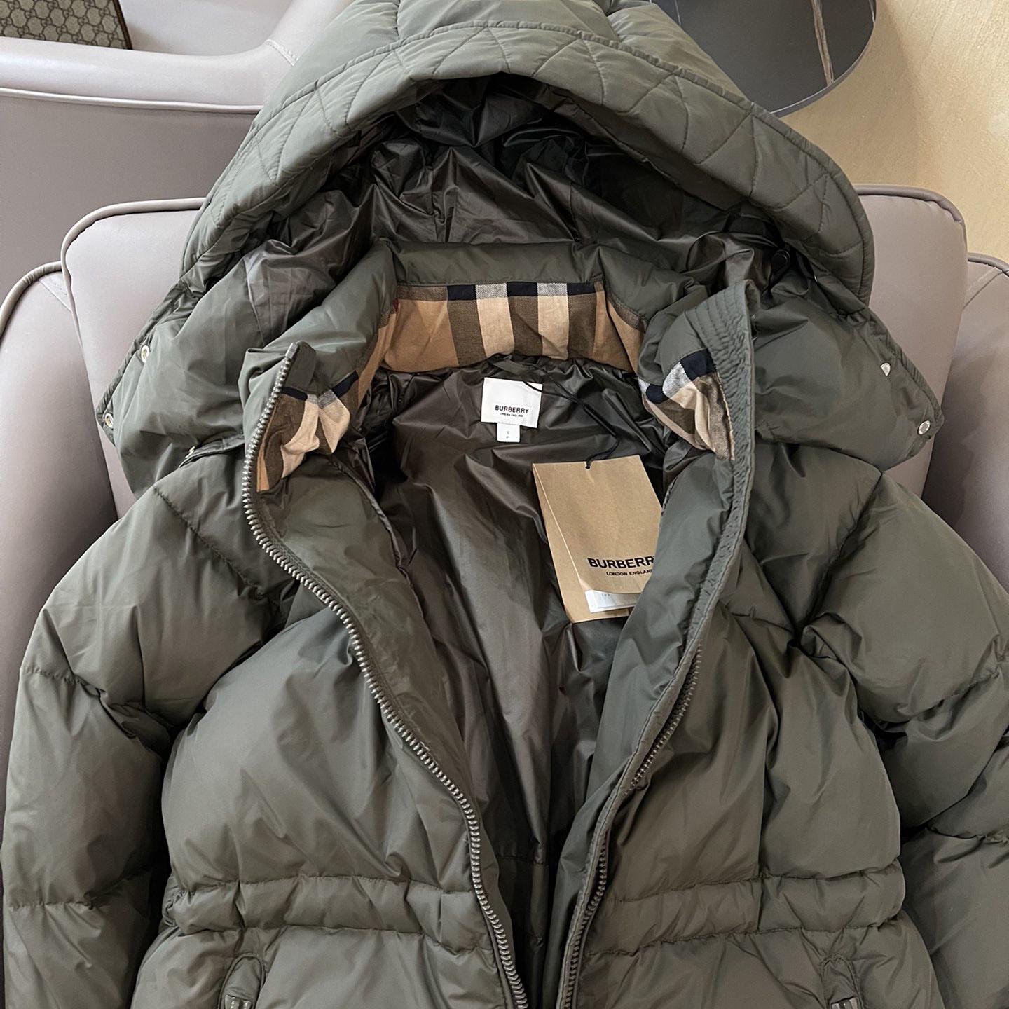 Burberry Hooded Down Jacket - EUR FASHION